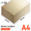 Lasersheets 10 x A4 6mm Birkekrydsfiner | 210 x 297 mm | Fordelspakke | Til laserskæring, modelbygning, hobby, CNC, pyrografi