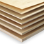 Lasersheets 10 x A4 1mm Birke krydsfiner | 210 x 297 mm | Fordelspakke | Til laserskæring, modelbygning, hobby, CNC, pyrografi